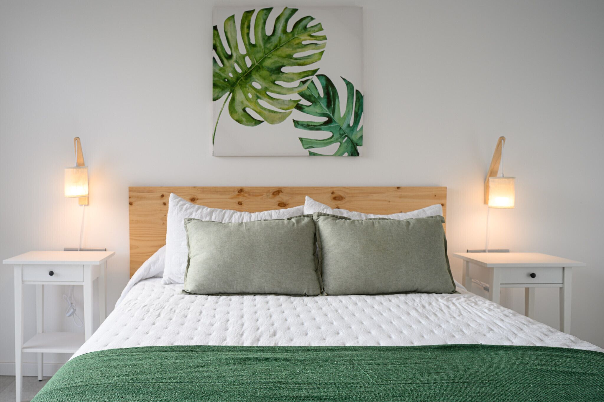 3 slaapkamers, een kluis op de kamer, een bureau