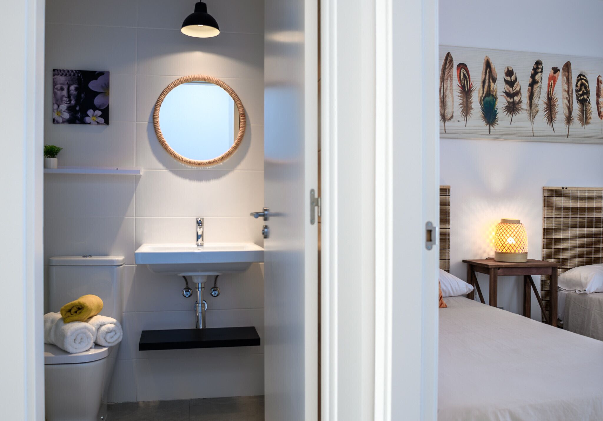 3 Schlafzimmer, Zimmersafe, Schreibtisch, Bügeleisen/Bügelbrett