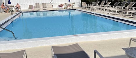 Una piscina riscaldata