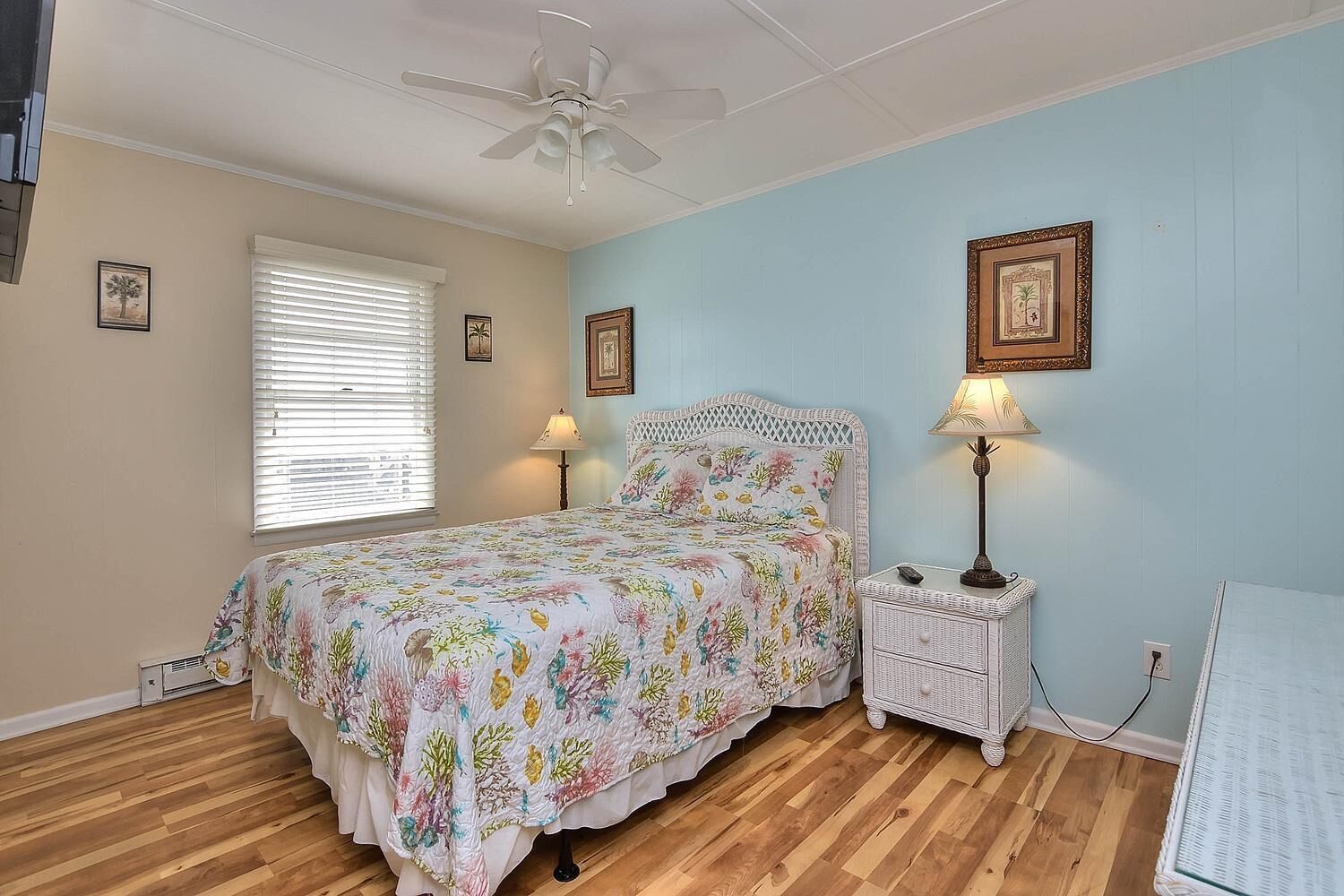 second row apartment with pool