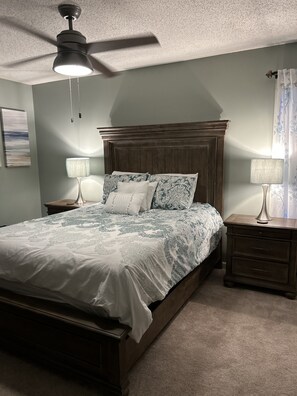 4 bedrooms, pillow-top beds, in-room safe, iron/ironing board