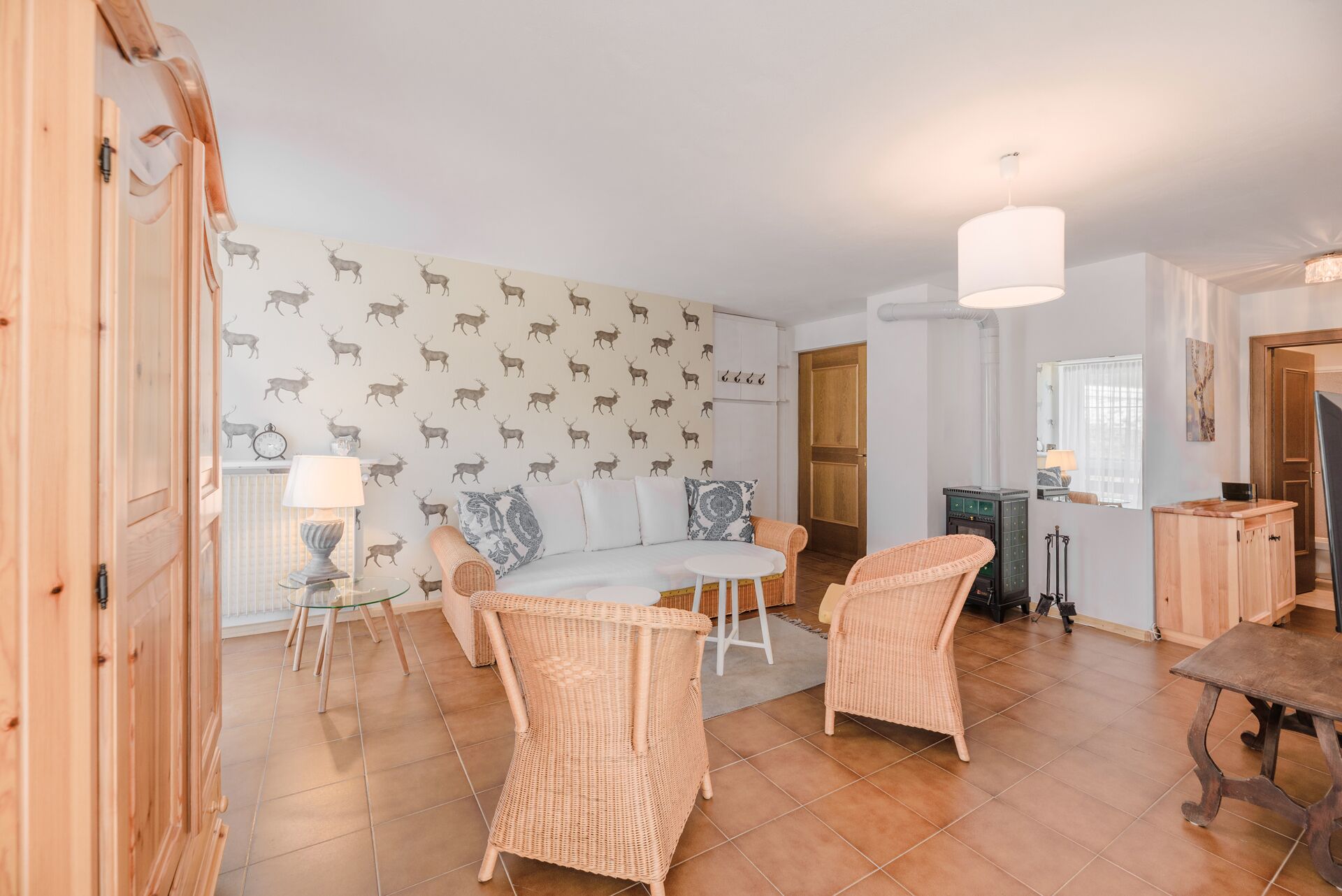 Apartment in a beautiful house in the K&K style on the slopes and in the hiking area with WIFI