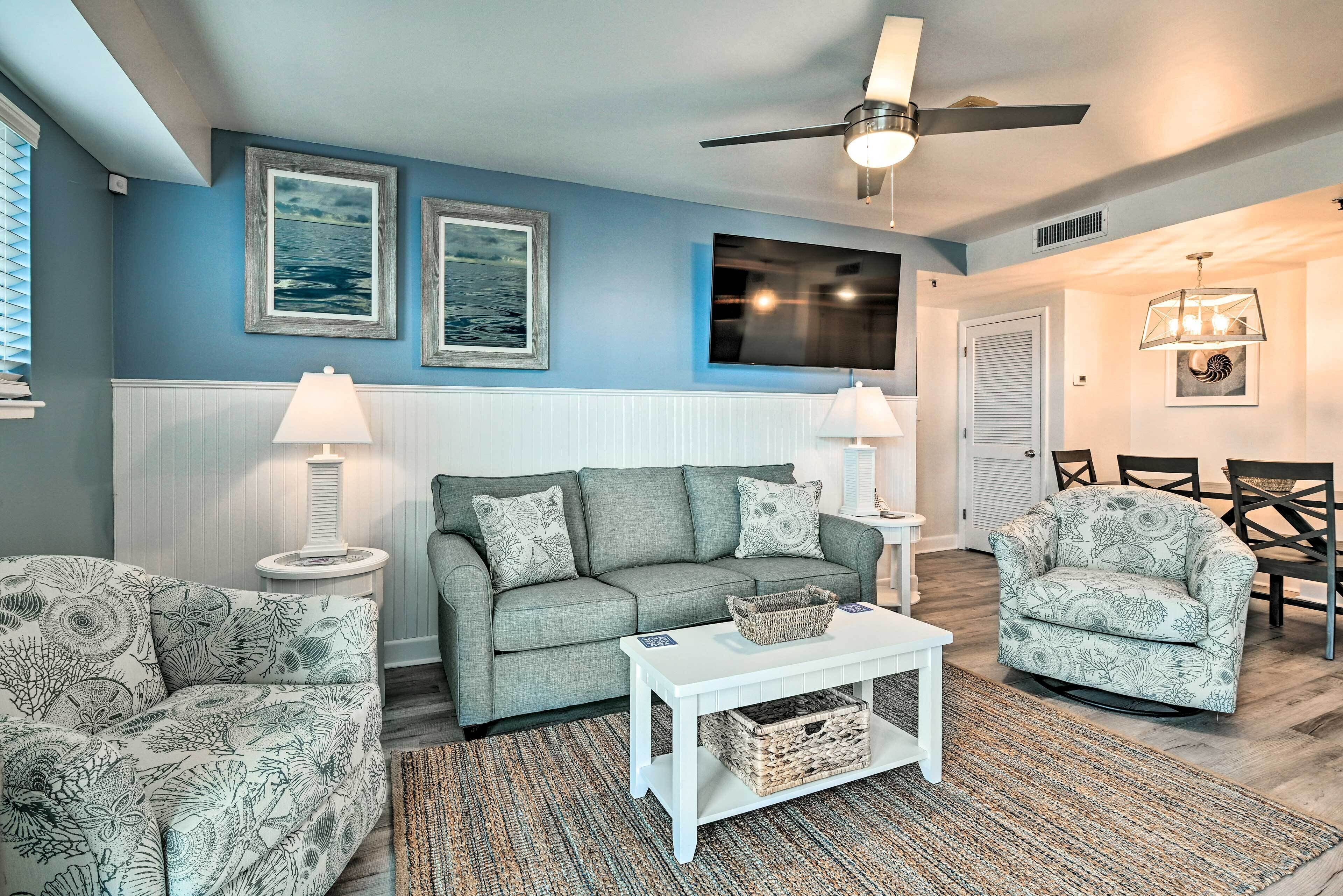 Remodeled Beachfront Condo in Myrtle Beach!