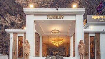 EntrĂ©e de lâhĂ©bergement