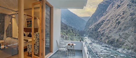 Habitación de lujo, balcón, vista al río | Vista desde la habitación