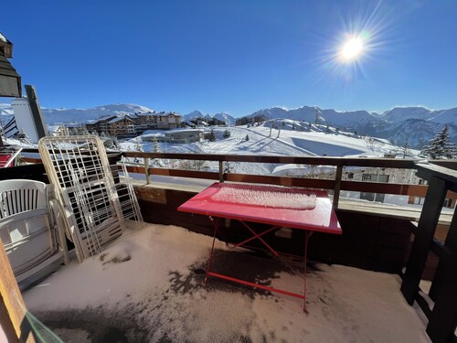 Duplex apartment in the heart of the resort at l'alpe d'huez