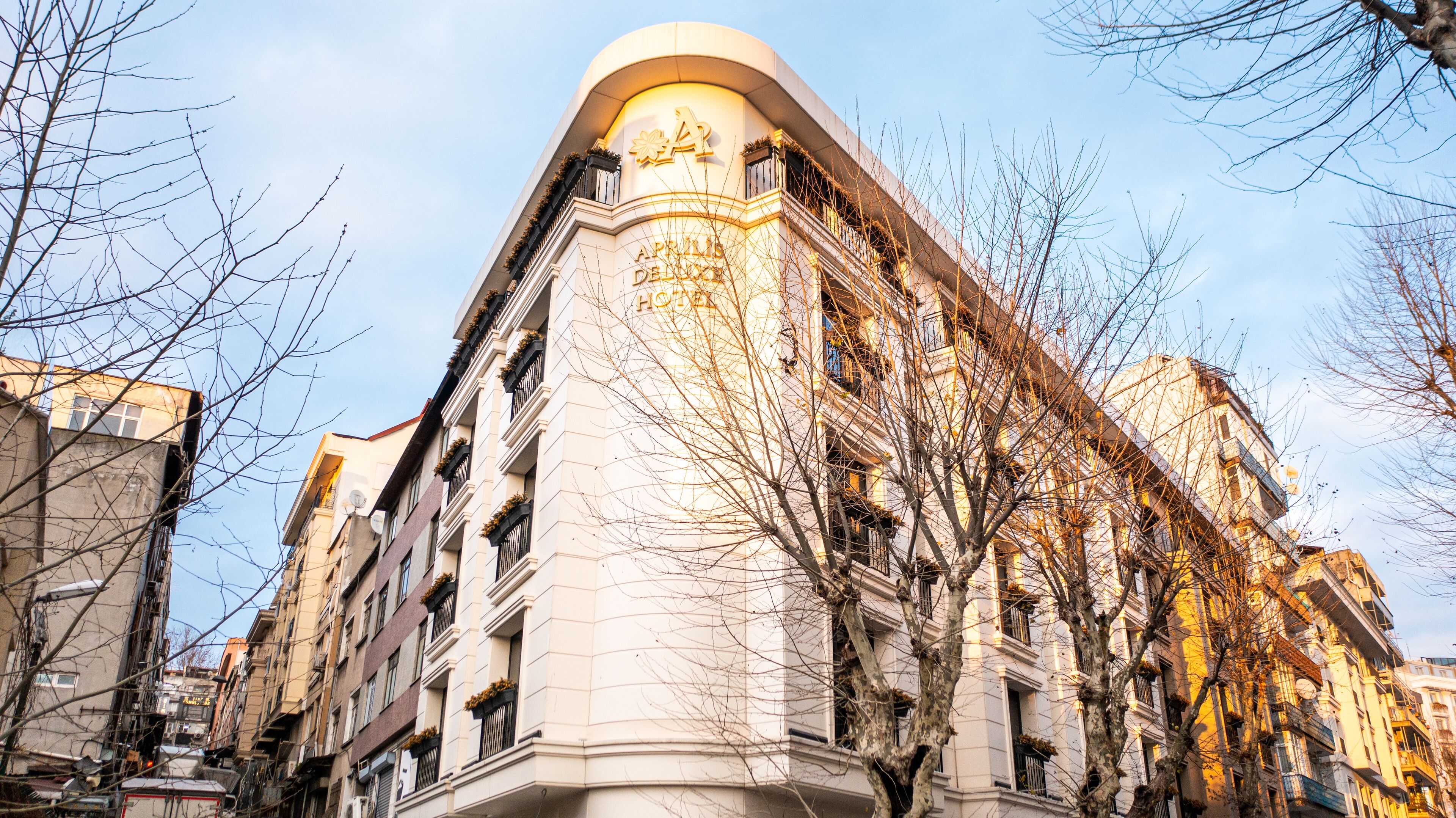 Façana frontal de l'allotjament