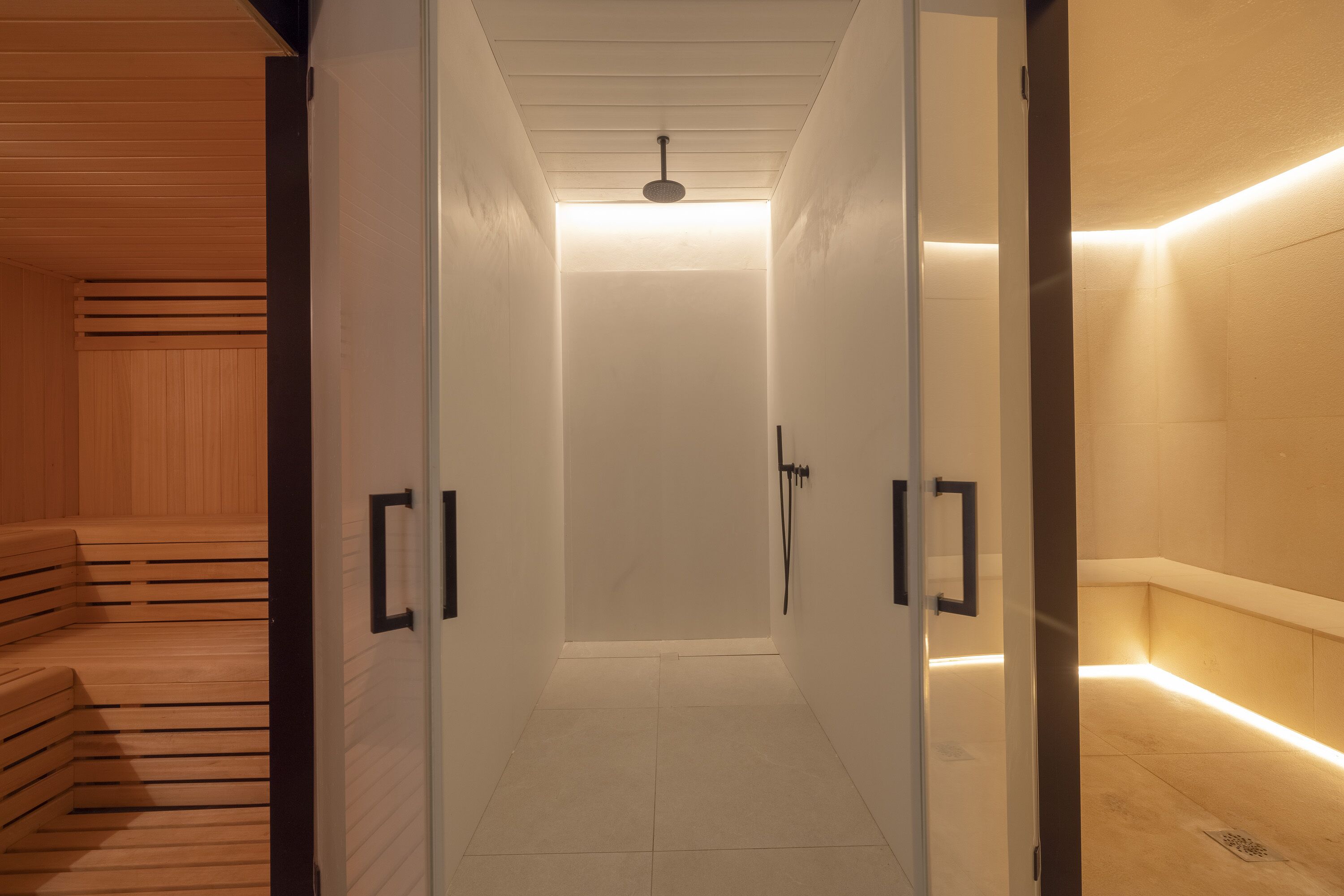 couples treatment room(s), sauna, steam room, body treatments