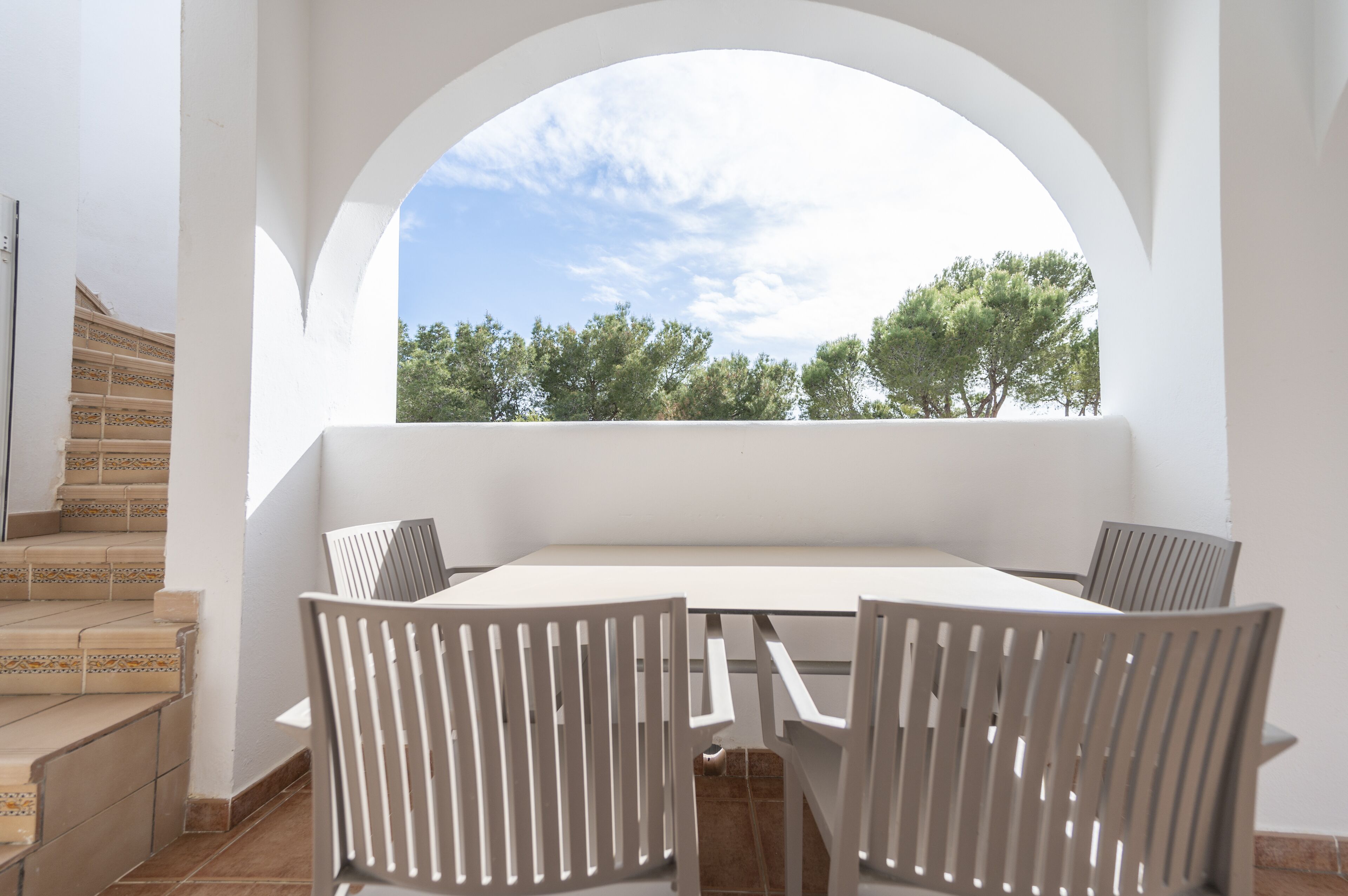 Apartamento familiar, 3 habitaciones, terraza | Terraza o patio