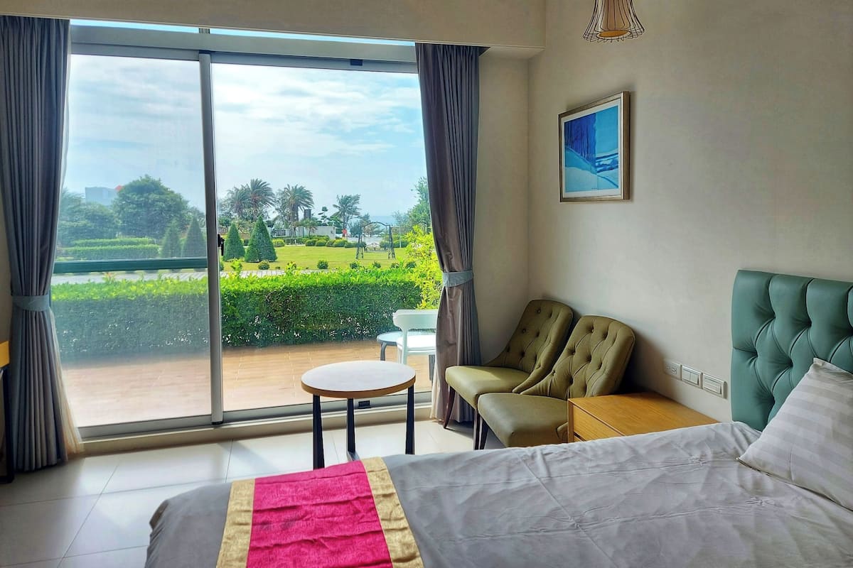 Family Dört Kişilik Oda, 2 Çift Kişilik Yatak, Balkon, Bahçeli | Teras/veranda