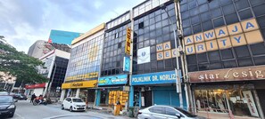 Voorkant van accommodatie