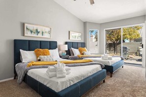 3 dormitorios, tabla de planchar con plancha, cuna de viaje y wifi