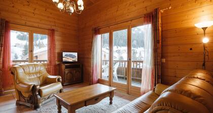 Chalet lumineux 3***, 3 chambres, 6 pers., WIFI, proche pistes