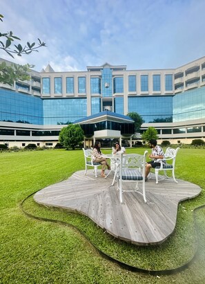 Façade de l’hébergement