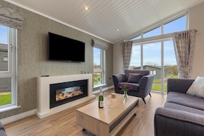 House | 3 bedrooms - Sandpiper - Luxury Lodge Close to Beach Pet Friendly (Tenby)