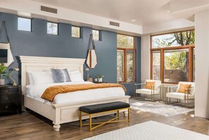 5 chambres, fer et planche à repasser, Wi-Fi gratuit, draps fournis