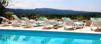 Mediterranean studio with pool on the island of Krk