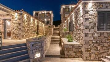 Façade de l’hébergement