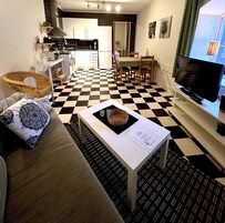 Condo | Living area | Flat-screen TV