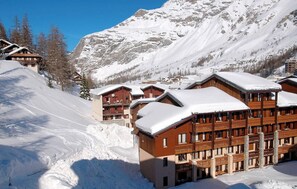 Exterior - 200m from resort center, balcony, tv, ski locker, 22-24m², Val d'Isère (Val-d'Isère)