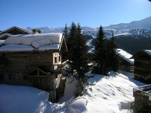 300m from shops, 2nd floor, balcony, tv, ski locker, 18m², Méribel