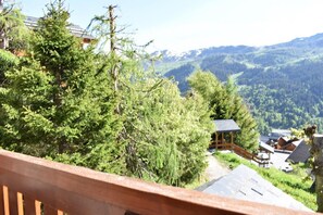 Property grounds - 300m from shops, 1st floor, balcony, ski locker, 37m², Méribel (Méribel - Les Allues)