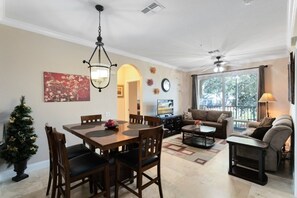 Condo, 3 Bedrooms | Living room - Spacious 3 Bed, 2 Bath Condo In Gated Community 3 Bedroom Condo by RedAwning (Kissimmee)