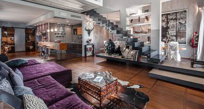 Superior room with balcony overlooking the canal port of Cesenatico