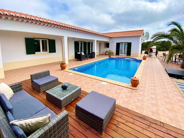 Alberca al aire libre