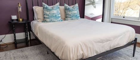 1 chambre, fer et planche à repasser, Wi-Fi, draps fournis