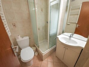 Shower, hair dryer