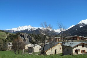 Exterior - 10m from resort center, floor -2, balcony, tv, ski locker, 54m², Aussois (Aussois)