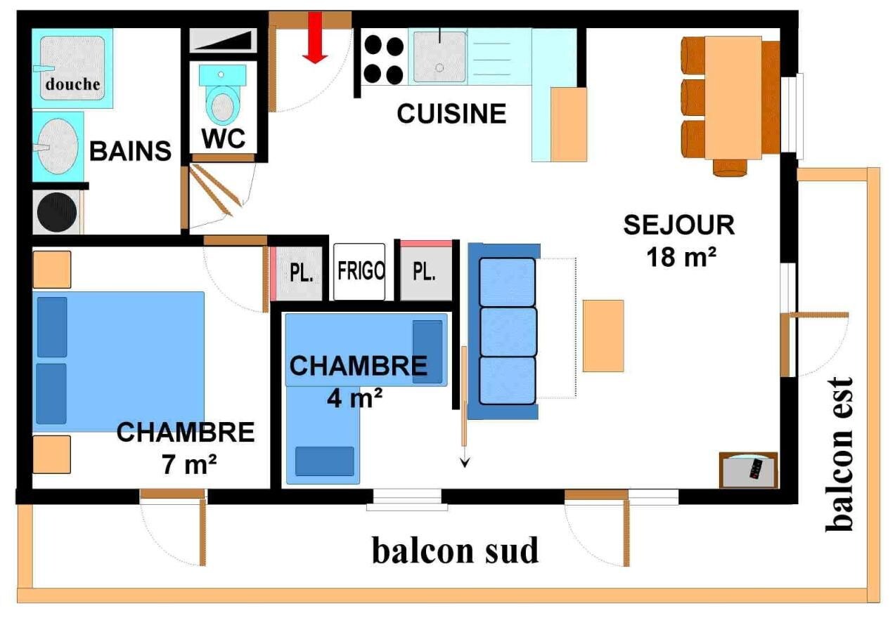 Plan d’étage