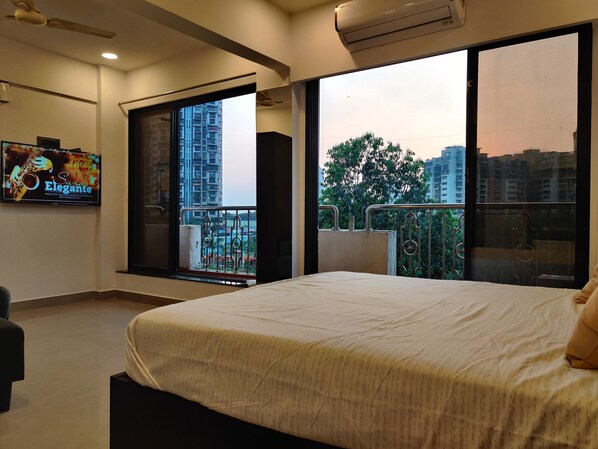 1 bedroom, free WiFi - Garden View 1 Room Kitchen with Modern Amenities (Navi Mumbai)
