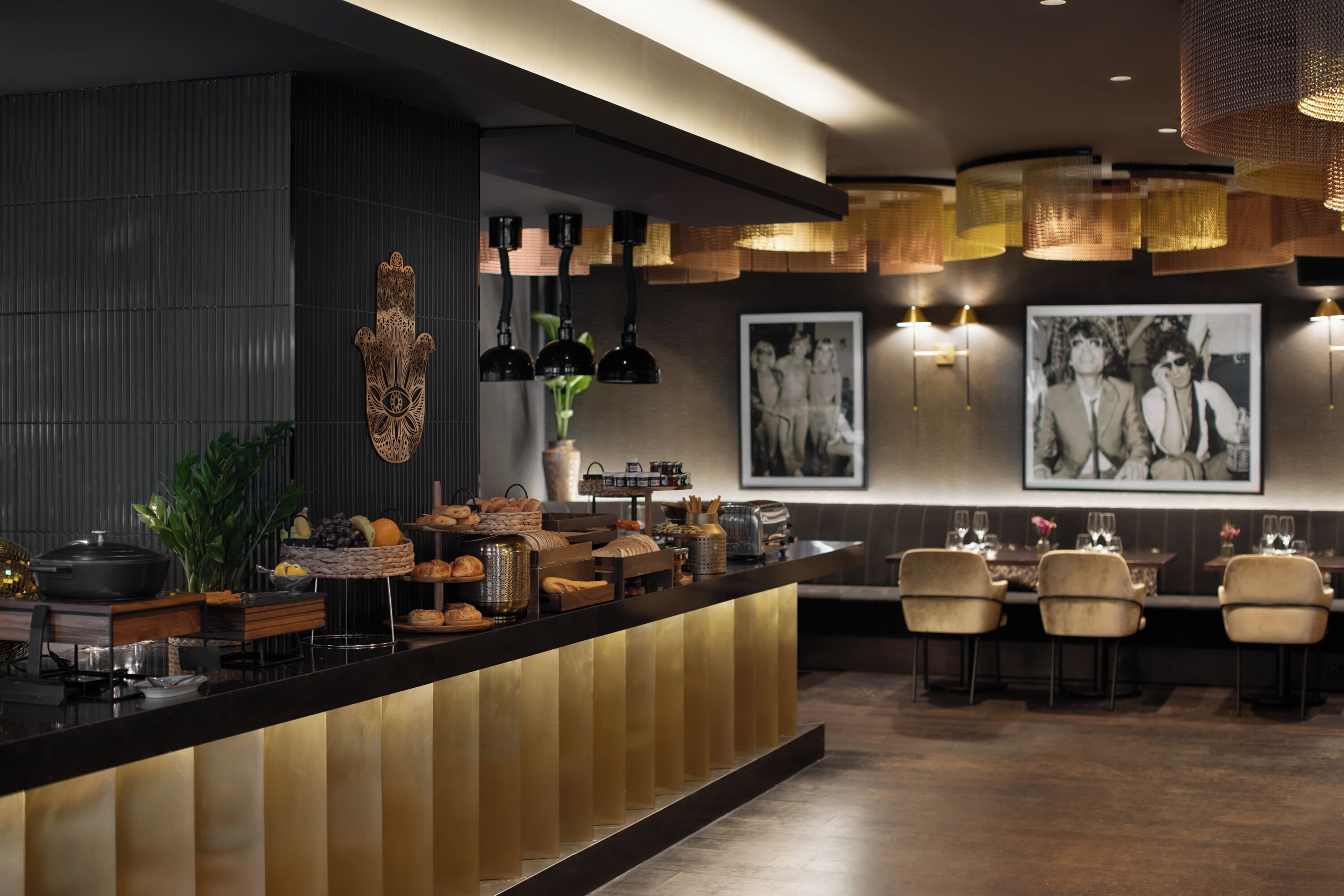 daily buffet breakfast (gbp 20 per person)