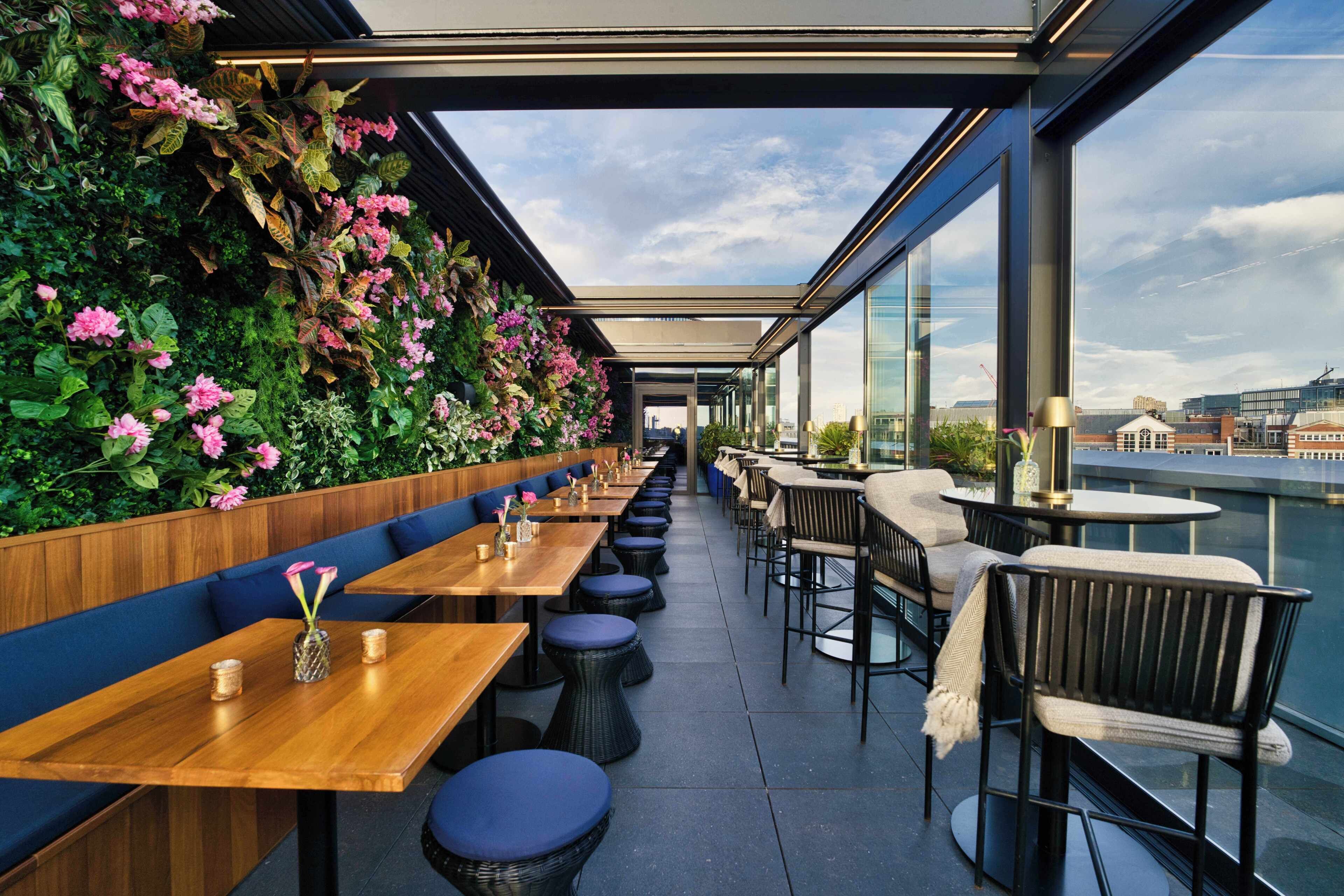 Terrasse sur le toit