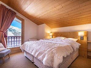 3 bedrooms - 330m from ski slopes, 7th floor, view ski slopes, balcony, parking, tv, ski locker, 72m² (Méribel - Les Allues)