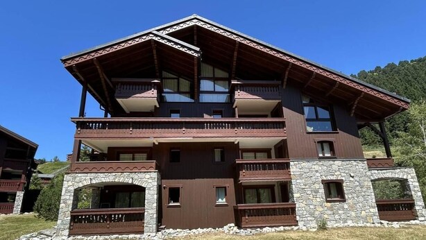 Exterior - 150m from shops, view parking, balcony, tv, 44m², Méribel-Mottaret (Méribel - Les Allues)