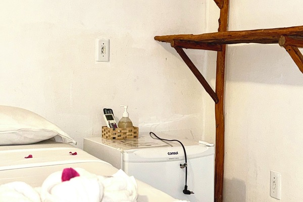 Quarto casal standard | Frigobar, quartos à prova de som, ferros/tábuas de passar roupa