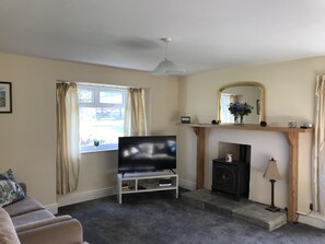 Cottage, Multiple Beds | Living room - Cottage, Tudweiliog, Golf, Beach, Morfa Nefyn (Pwllheli)