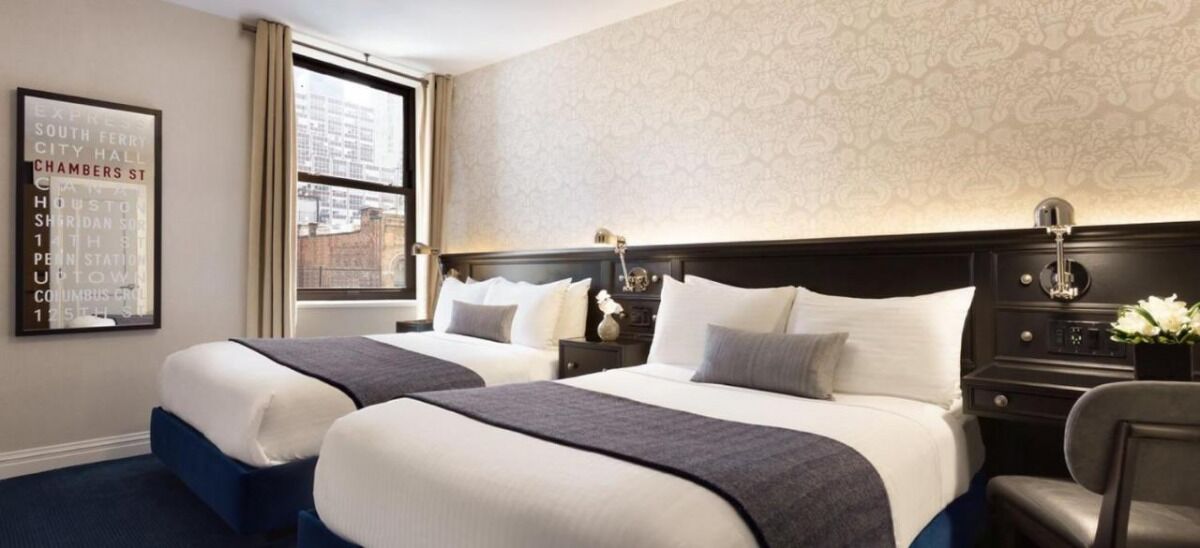 Deluxe Studio with 2 Full Beds at The Frederick Hotel