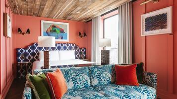 Appartement Penthouse luxueux | 1 chambre, literie de qualité, minibar, coffre-fort