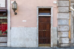 Fassade der Unterkunft