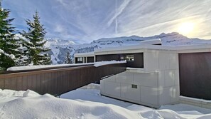 Exterior - 3rd floor, balcony, tv, ski locker, 25m², Flaine (Flaine)