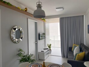 Premier-Apartment | Wohnbereich | Smart-TV, Streaming-Dienste