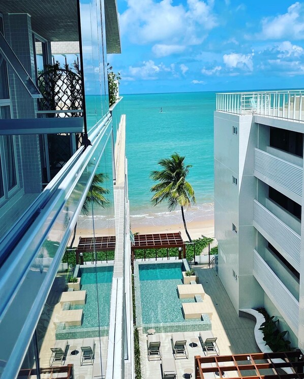 Vista a la playa o al mar