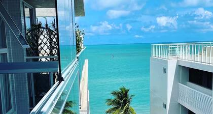 Branco Haus - Pé na Areia do Caribessa