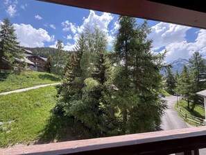 Interior - 150m from resort center, 2nd floor, view mountain, balcony, tv, 47m², Peisey-Vallandry (Landry)