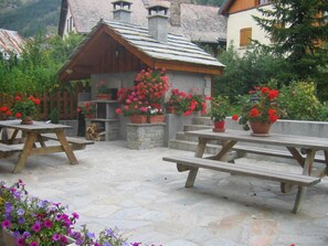 Outdoor dining - 200m from shops, 2nd floor, balcony, 60m², Valloire (Valloire)
