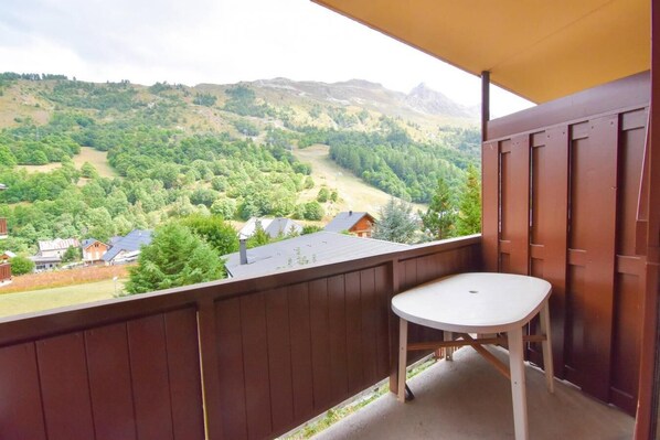 Property grounds - 1st floor, balcony, parking, ski locker, 19m², Valloire (Valloire)